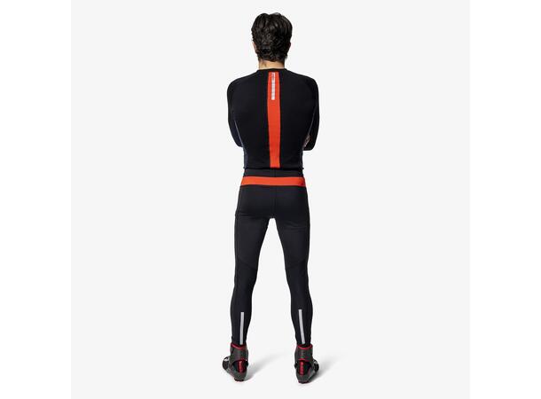 Swix Herre Tights Roadline XL Teknisk tights med refleksdetaljer 