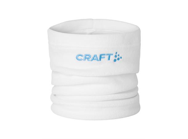 Craft Fleecehals White OS Myk og behagelig hals i fleece 