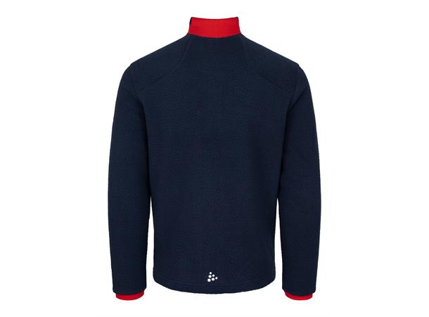 Craft Herre VM Fleece 2023 M Varm-og allsidig pile-fleecejakke Blaze