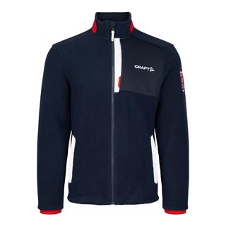 Craft Herre VM Fleece 2023 Varm-og allsidig pile-fleecejakke Blaze