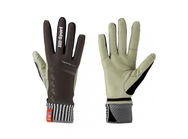 Lill-Sport Hanske Legend Slim Gold 6 Tynn racinghanske for smal passform 