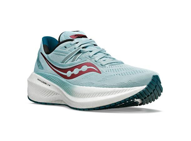 Saucony Dame Løpesko Triumph 20 38 Mengdesko med god demping Mineral/Berry
