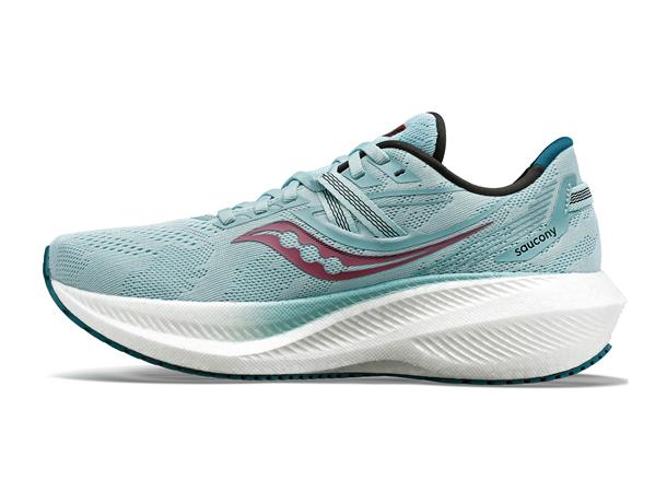 Saucony Dame Løpesko Triumph 20 38 Mengdesko med god demping Mineral/Berry