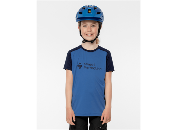 Sweet Junior Trøye SS Hunter 152 Sykkeltrøye til barn - Sky Blue 