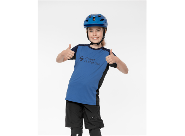 Sweet Junior Trøye SS Hunter 152 Sykkeltrøye til barn - Sky Blue 