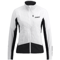 Swix Dame Jakke Dynamic Hybrid Ins M Varm langrennsjakke Bright White/Black