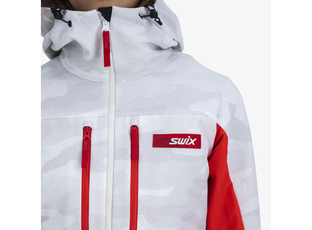 Swix Dame Surmount Softshield Jakke M Vind og vannavvisende jakke Bright White 