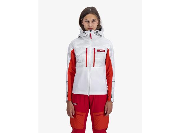 Swix Dame Surmount Softshield Jakke M Vind og vannavvisende jakke Bright White 