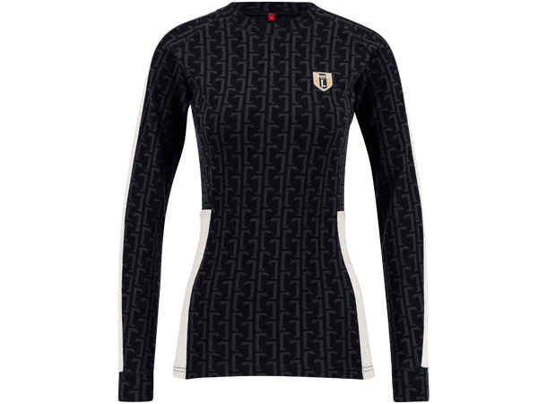 Swix Dame Trøye LS Legacy Merino S Elegant ulltrøye i merinoull - Black 