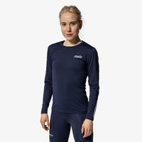Swix Dame Trøye LS Pace NTS Baselayer M Langermet treningstrøye Dark navy