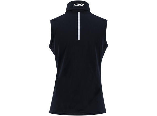 Swix Dame Vest Focus Warm M Allsidig vest for kaldt vær - Black 
