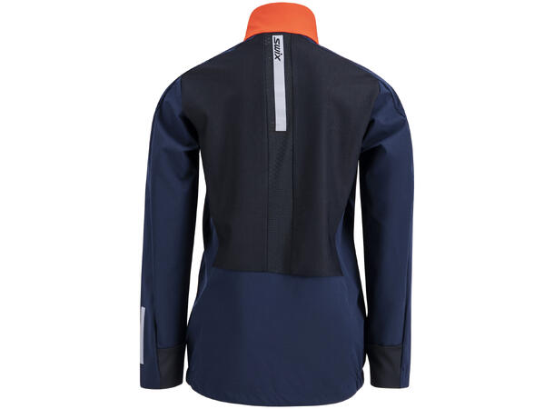 Swix Junior Jakke Roadline Wind 128 Lett treningsjakke til junior 