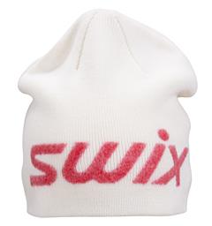 Swix SWIX Logo Beanie Varm og god lue med merino Snow white