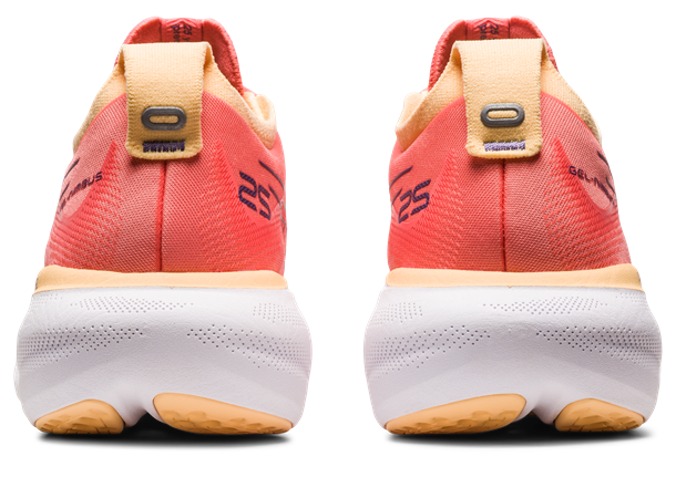 Asics Dame Løpesko Gel-Nimbus 25 39,5 Ny og forbedret utgave Papaya/DustPurple