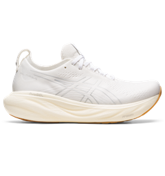 Asics Dame Løpesko Gel-Nimbus 25 Ny og forbedret utgave Wht/Wht