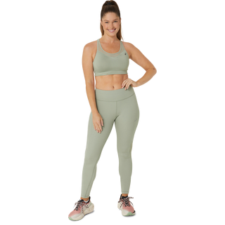 Asics Dame Tights Icon Designet for et raskt tempo, OLGR/MAGR
