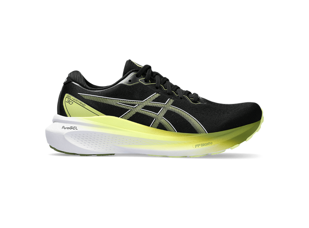 Asics Herre Løpesko Gel-Kayano 30 44,5 Populær pronasjonssko Black/Glow Yellow