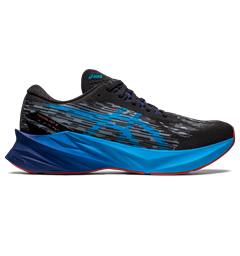Asics Herre Løpesko Novablast 3 Lett mengdetreningssko Blk/IslandBlue