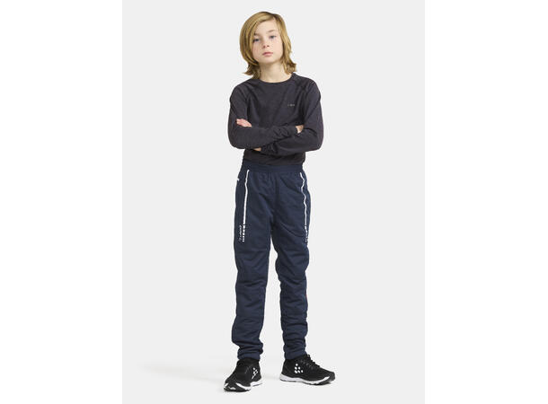 Craft Jr NOR Warm Club 3/4 Zip 146/152 Skibukse til junior Blaze 