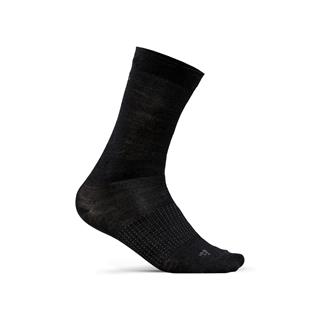 Craft Sokker Core Wool Liner 2 Pack Tynn og varm ullsokk til langrenn Black