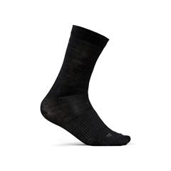 Craft Sokker Core Wool Liner 2 Pack Tynn og varm ullsokk til langrenn Black