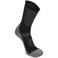D&#230;hlie Sokker Active Wool Skisokker med 70% merionoull - Black