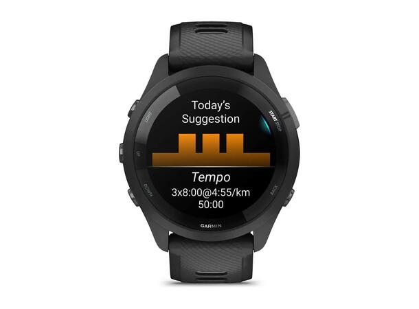 Garmin Forerunner 265 Sort Topp moderne multisportsklokke 