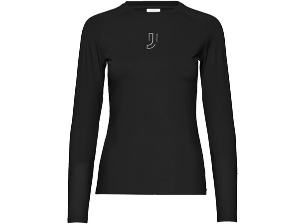 Johaug Trøye LS Elemental 2.0 L Basic langermet treningstrøye Black 