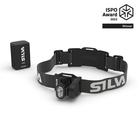 Silva Free 1200 XS Hodelykt Ny og lett multisport hodelykt
