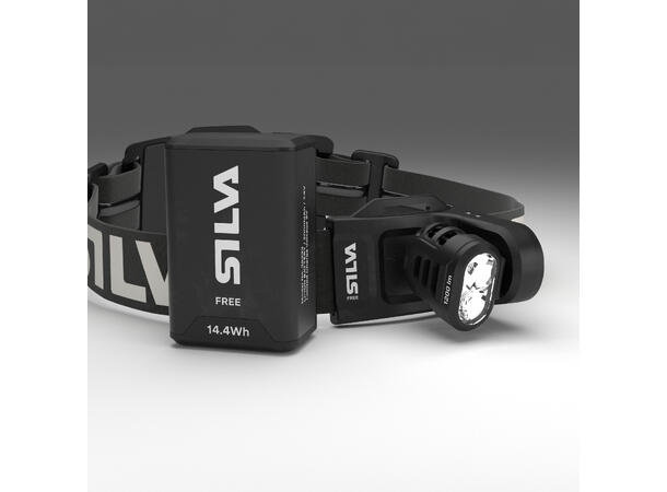 Silva Free 1200 XS Hodelykt Ny og lett multisport hodelykt 