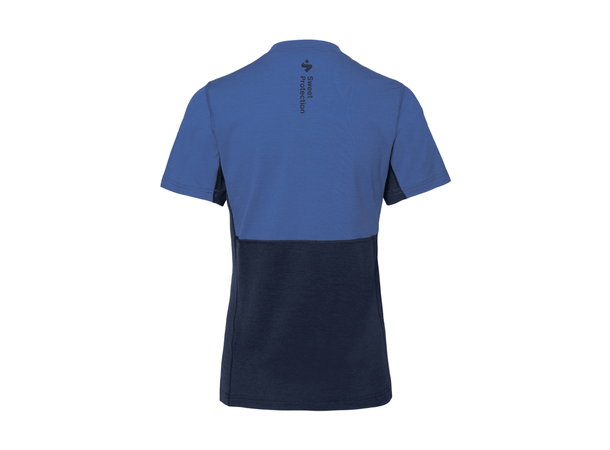 Sweet Dame Trøye SS Hunter Merino S Sykkeltrøye med merinoull - Sky Blue 