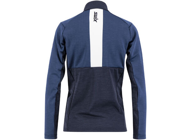 Swix Dame Infinity Midlayer Jakke M Allsidig mellomlag - Lake Blue 