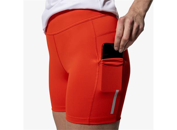 Swix Dame Kort Tights Roadline L Kort tights til rulleski - Fiery red 
