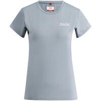 Swix Dame Trøye SS Pace NTS Baselayer L Hurtigtørkende treningstrøye  Fog