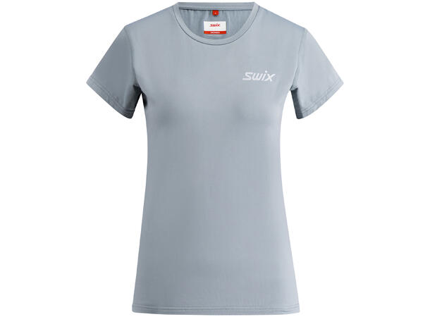 Swix Dame Trøye SS Pace NTS Baselayer L Hurtigtørkende treningstrøye  Fog 