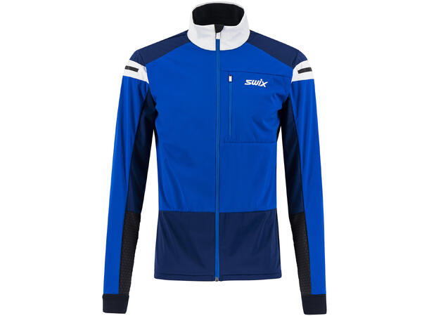Swix Herre Dynamic Jakke S Skijakke i softshell - Olympian Blue 