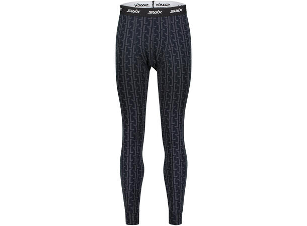 Swix Herre Legacy bodywear Bukse M Stillongs i merinoull - Black 