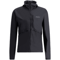 Swix M Jakke Pace Wind Ligth Hooded M Vindavvisende jakke for løping, Black