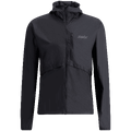 Swix M Jakke Pace Wind Ligth Hooded M Vindavvisende jakke for l&#248;ping, Black