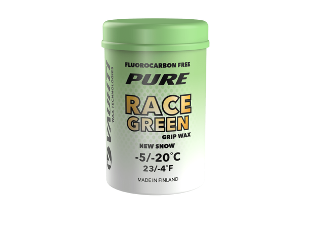 Vauhti PURE RACE GREEN New Snow Festevoks for nysnø, Grønn, -5/-20°C 