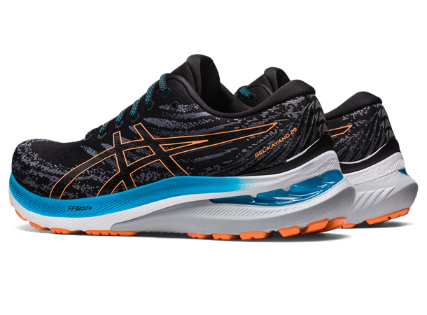 Asics Herre Løpesko Gel-Kayano 29 41,5 Populær pronasjonssko Blk/SunPeach