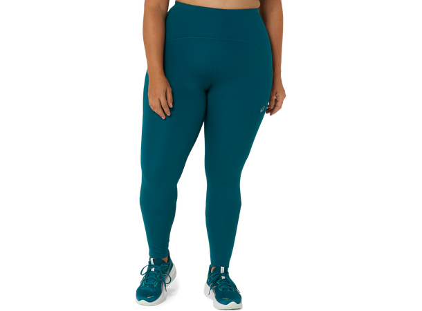 Asics W Road High Waist Tights S RICH TEAL 