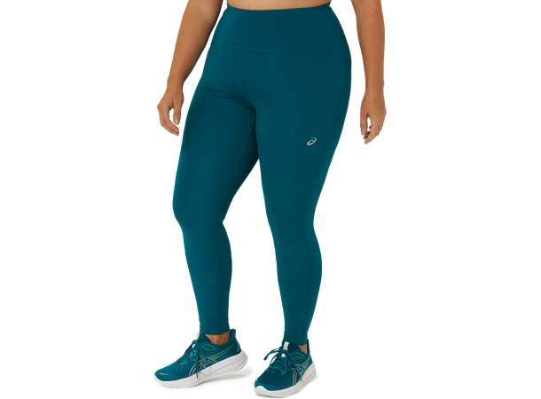 Asics W Road High Waist Tights S RICH TEAL 