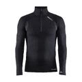 Craft Herre LS  Active Extreme X Zip XXL Herre Trøye LS Black