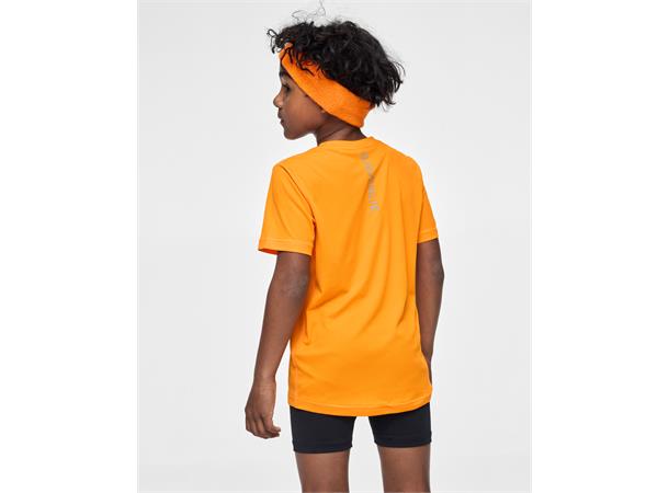 Dæhlie Junior T-skjorte Primary 140 Lett treningstrøye Orange Popsicle 