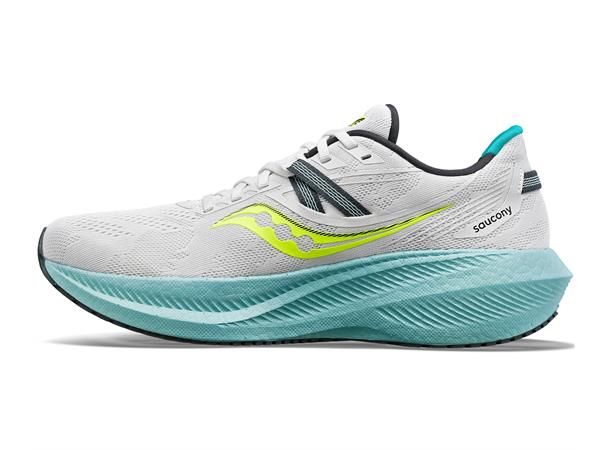 Saucony Herre Løpesko Triumph 20 43 Mengdesko med god demping Fog/Mineral