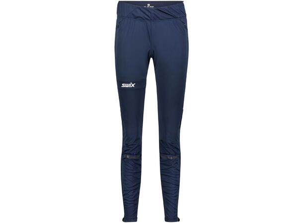 Swix Dame Dynamic Bukse XS Skibukse i softshell - Dark Navy 