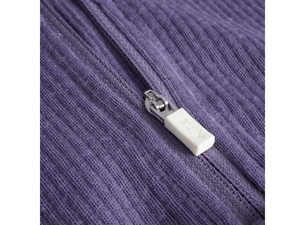 Swix Dame Trøye RaceX Merino 1/2 Zip XL Teknisk ulltrøye Dusty purple 