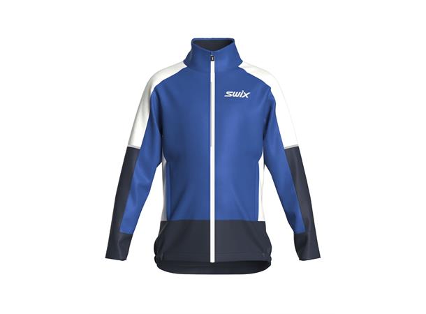 Swix Jr Jakke Dynamic 128 Klassisk langrennsjakke - Olympian Blue 