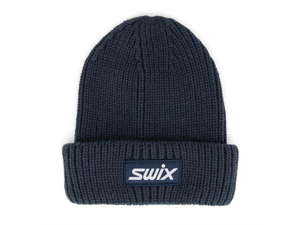 Swix Lue Horizon Beanie OS Tykk og varm vinterlue - Lake Blue